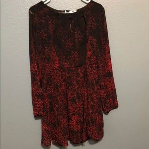 One Clothing Black/Red Dress